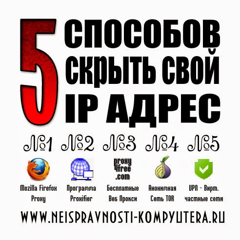 Как скрыть свой IP адрес?