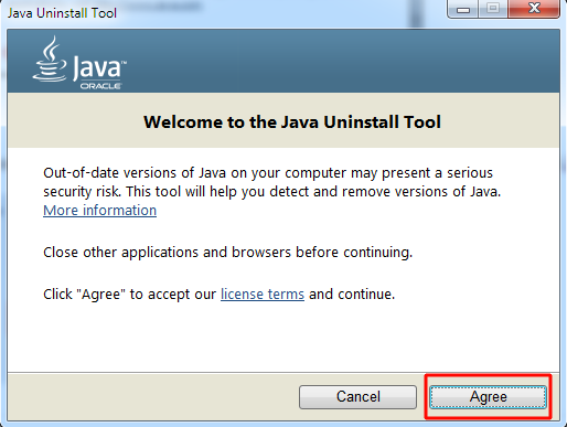 JavaUninstallTool