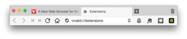 Vivaldi extension