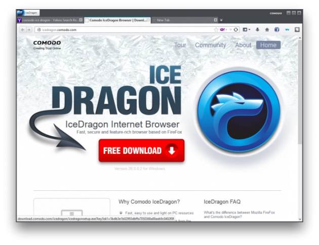 Comodo IceDragon