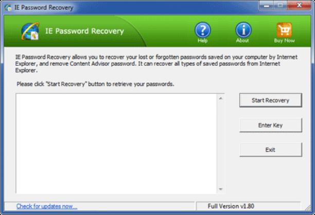 Программа для просмотра паролей в Internet Explorer