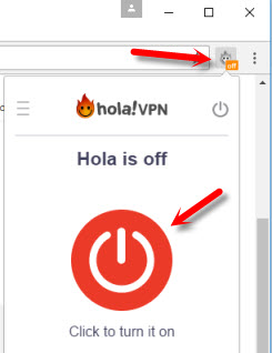 Неограниченный бесплатный VPN - Hola в Chrome Браузер 