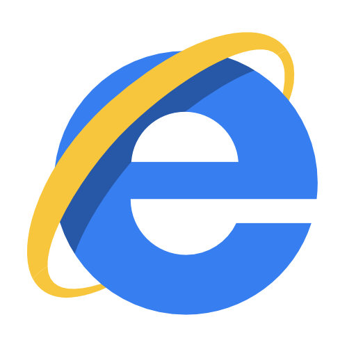 Логотип программы Internet Explorer