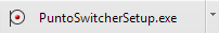 Запуск установочного файла punto switcher
