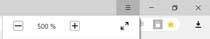 Изменения масштаба страницы в Яндекс.Браузере
