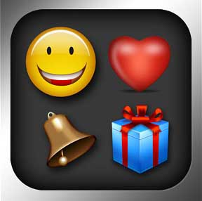 Пример смайликов emojiplus для Яндекс.Браузера