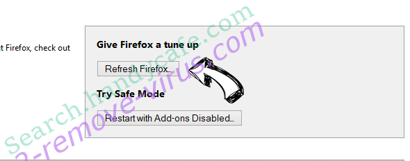 Add-ons Firefox reset