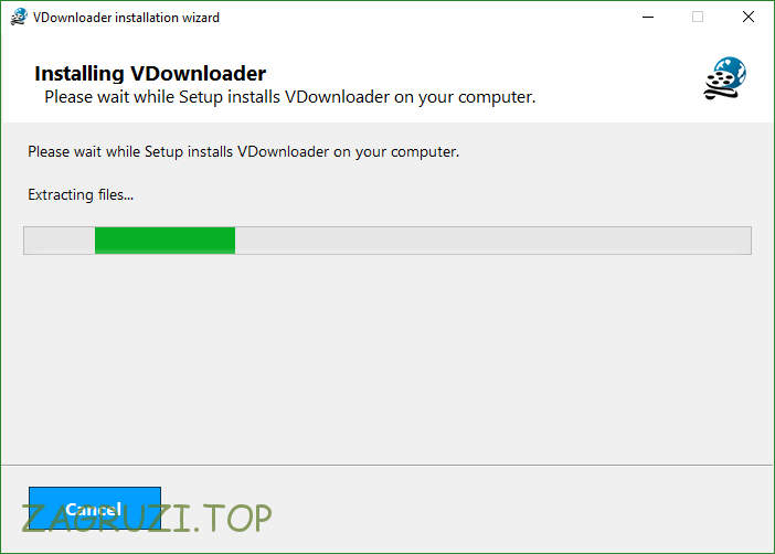 Установка VDownloader