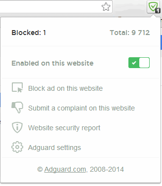 Adblocker Adguard