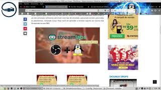 OBS com Browser Source Plugin para Linux