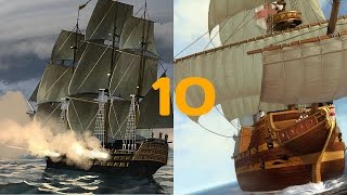 10 лучших игр с парусниками