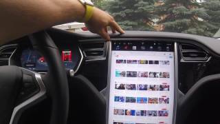 Tesla Model S Software Update 8.0 - Web Browser