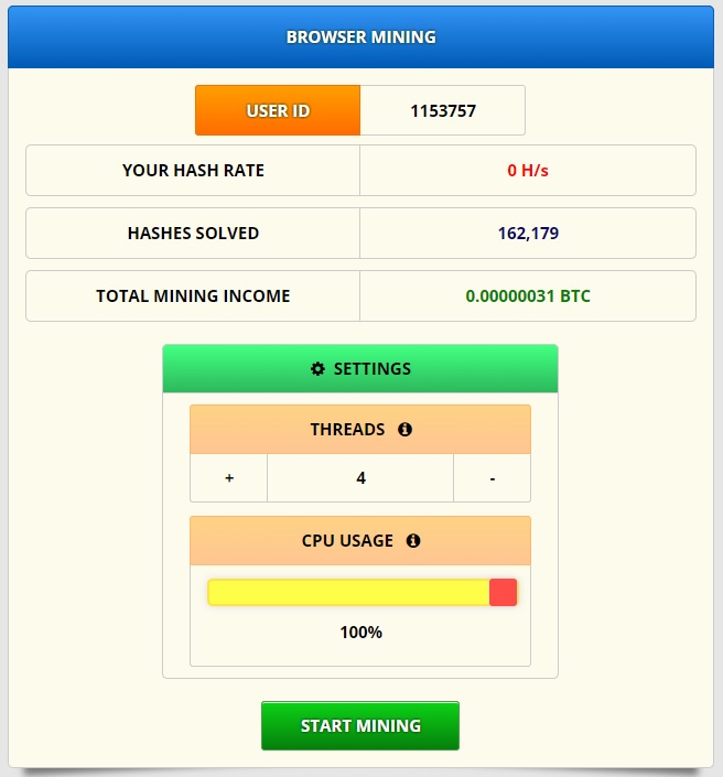 браузерный майнинг freebitcoin