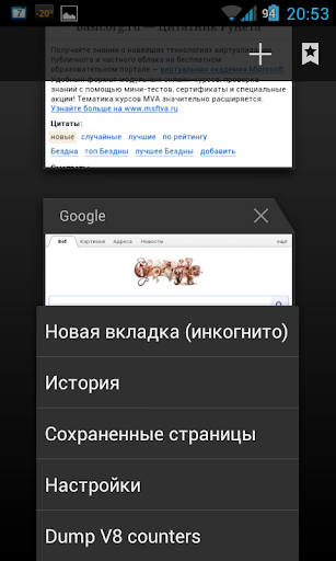 Screenshot 2012 02 07 20 54 00 Обзор стандартного браузера в Android 4.0.3