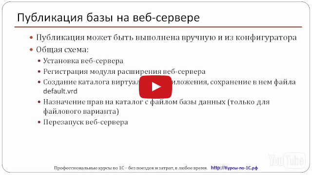 04. Публикация базы на веб-сервере