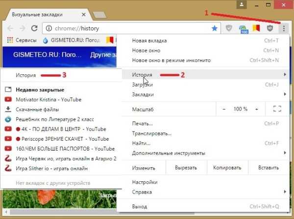История браузера хром