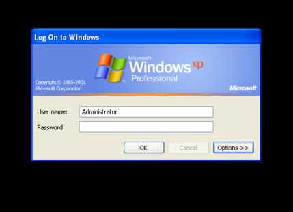 Как сбросить в windows xp пароль администратора