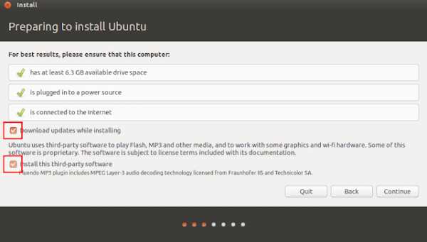 Разметка диска для ubuntu